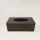 Box Cover The Striped Height 2 ply Greige